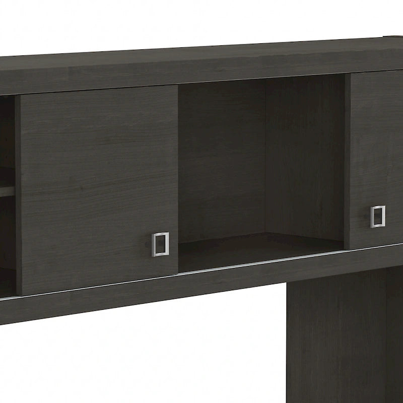 L Shaped Desk with Hutch