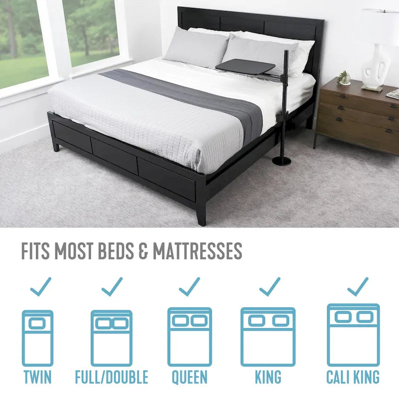 Universal Overbed Table, Adjustable Laptop Stand for Beds