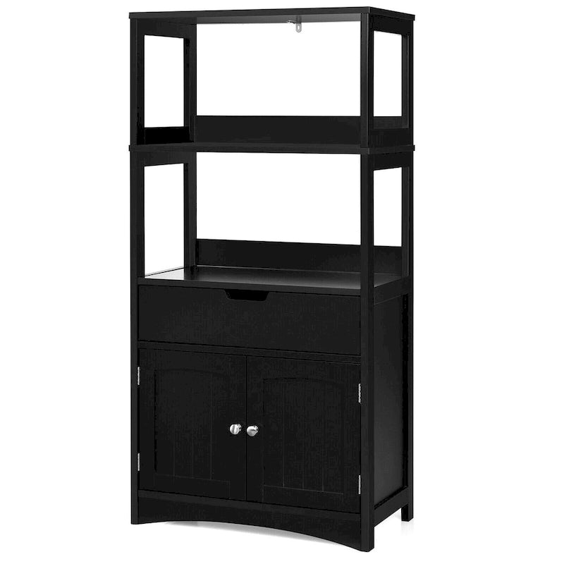 Bathroom Storage Cabinet with Drawer, Shelf & Cupboard - Floor Standing