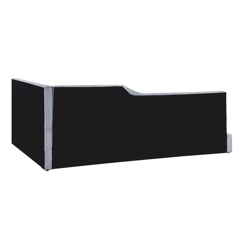 L-Shaped Daybed with Solid Frame, 500 lbs Weight Capacity