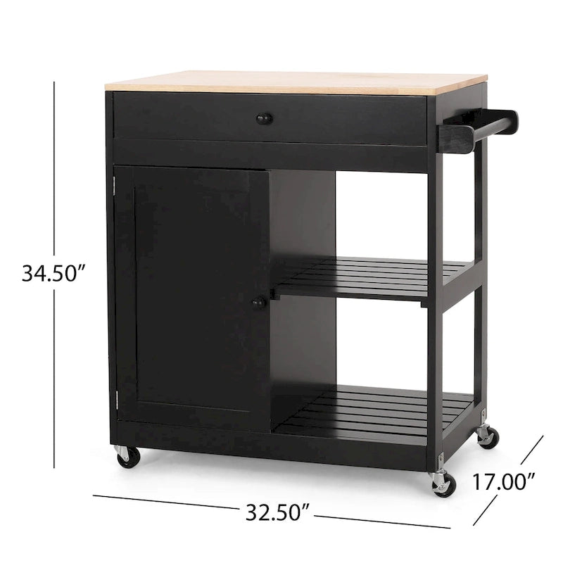 Kitchen Cart with Wheels