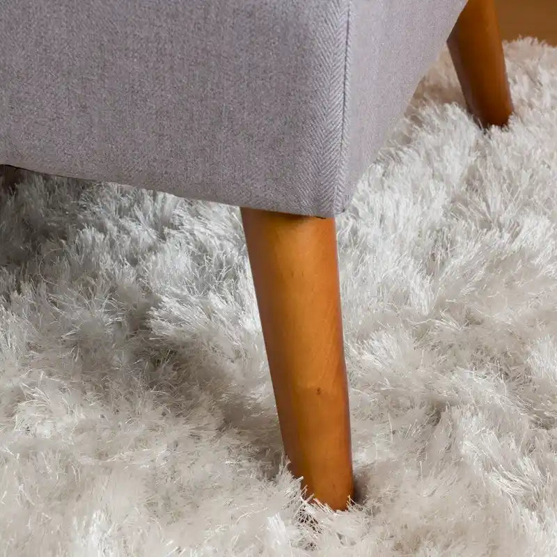 Tufted Fabric Ottoman Bench