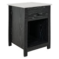 2-Tier End Table with Drawer and Shelf
