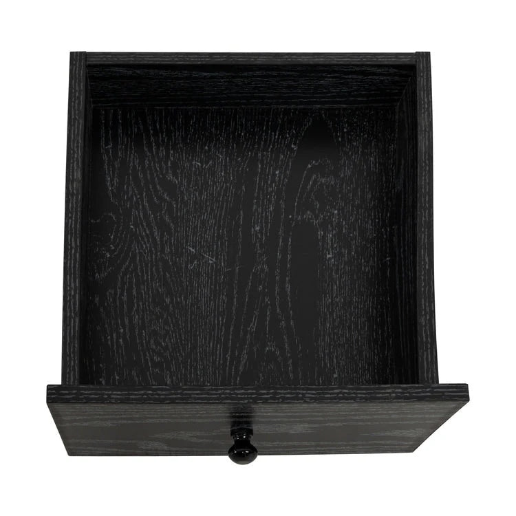2-Tier End Table with Drawer and Shelf