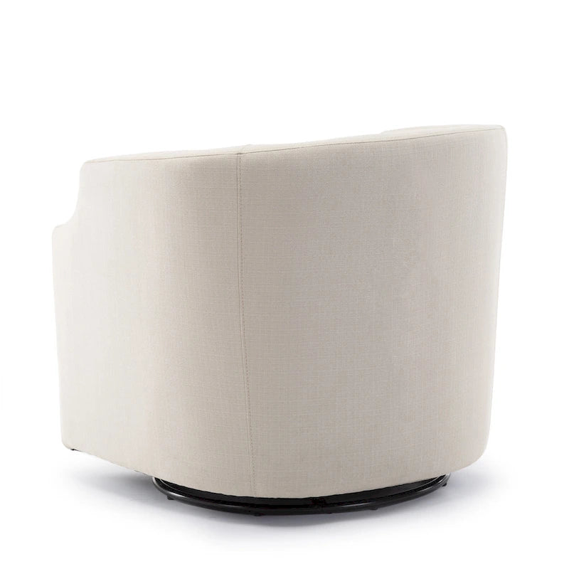 Swivel Glider Barrel Chair