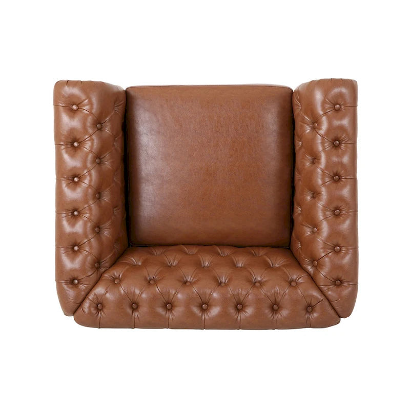 Traditional Chesterfield Club Chair