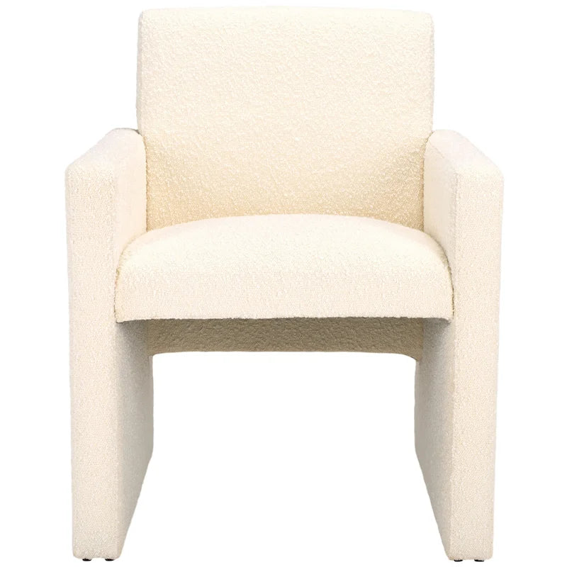 Linen Arm Chair - 26W x 25D x 33H