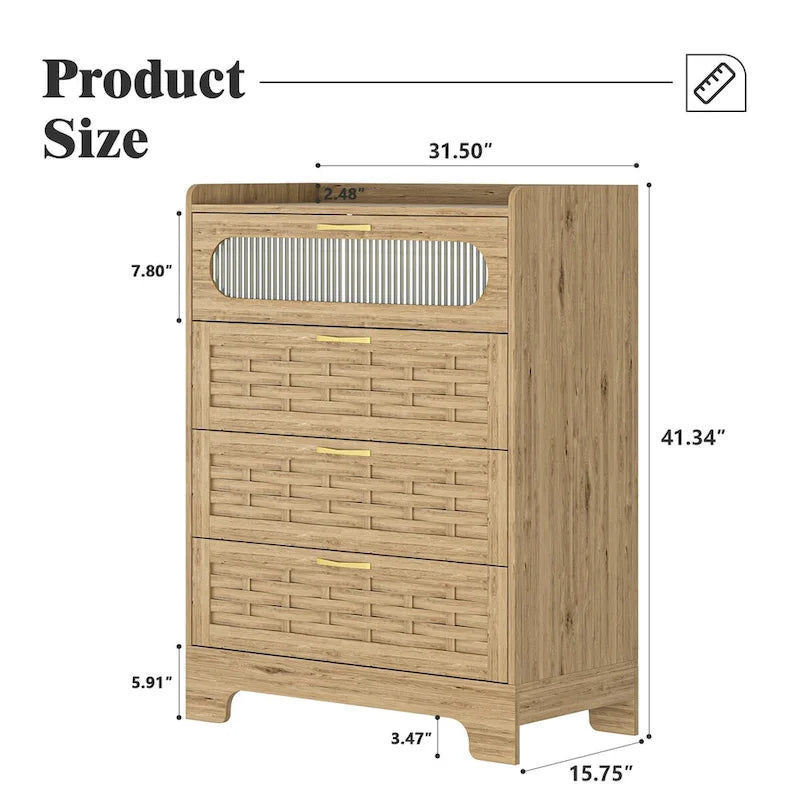 4/6 Drawer Dresser for Bedroom