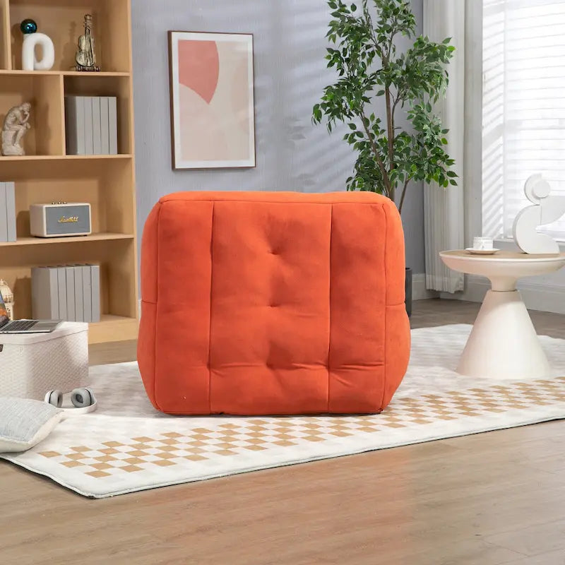 Bean Bag Chair with Memory Foam and Ottoman