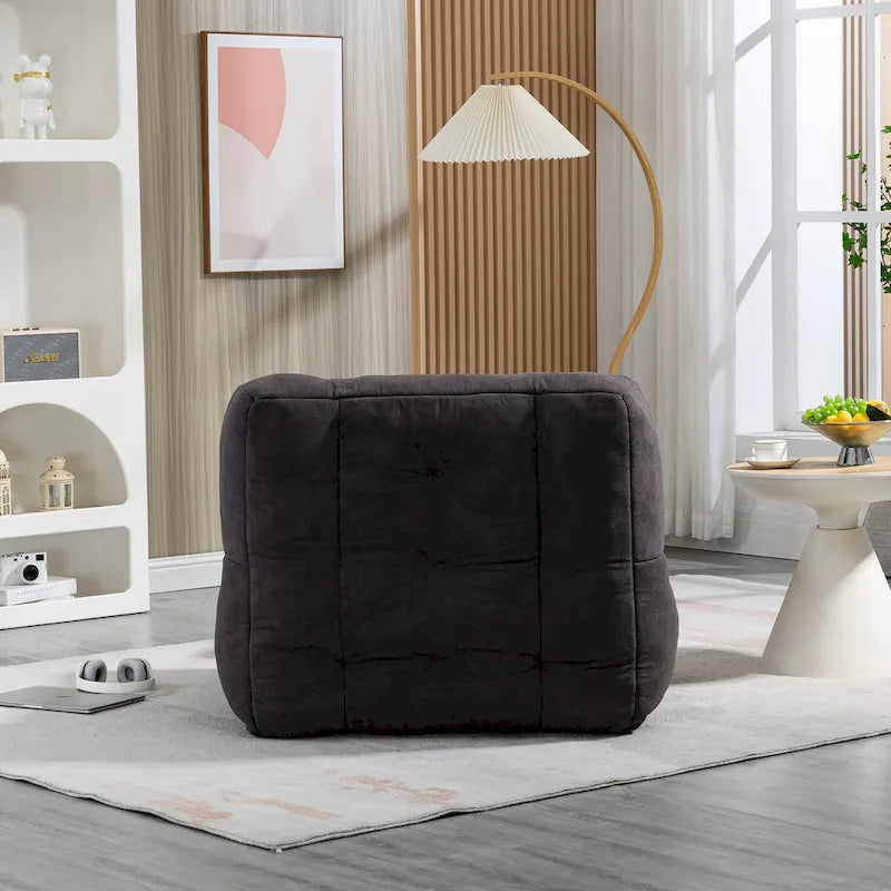 Bean Bag Chair with Memory Foam and Ottoman