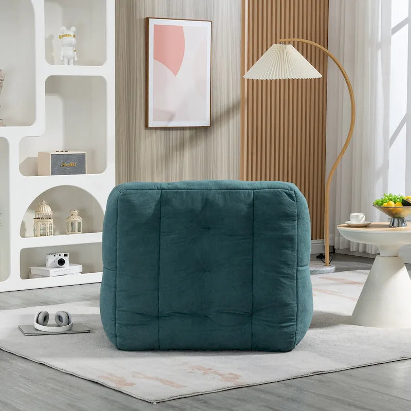 Bean Bag Chair with Memory Foam and Ottoman