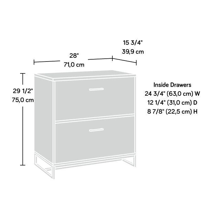 2-Drawer Lateral File Cabinet
