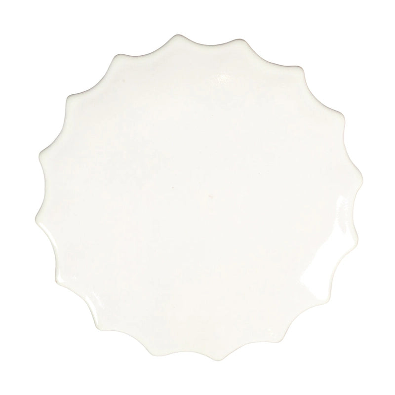 Sculpted Round Stoneware Stool