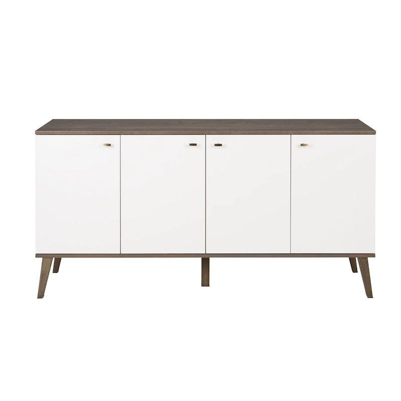 Mid-Century Modern 4-Door Buffet - 64 W x 32 H x 16 D