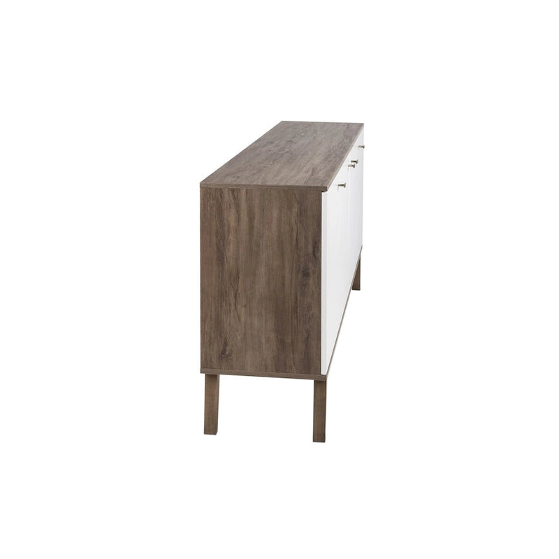 Mid-Century Modern 4-Door Buffet - 64 W x 32 H x 16 D