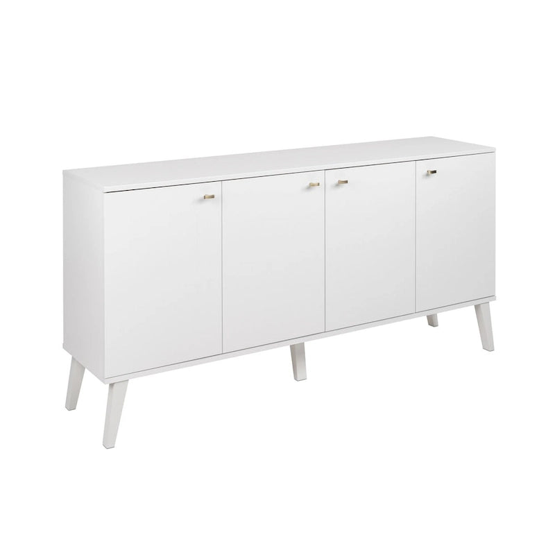 Mid-Century Modern 4-Door Buffet - 64 W x 32 H x 16 D